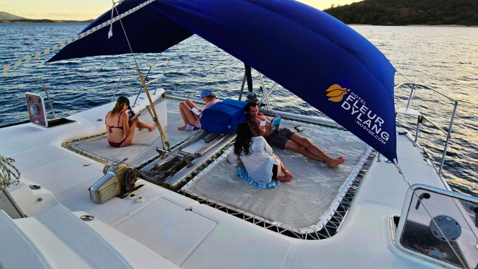 Sortie en catamaran Océange dans le lagon turquoise de Nosy Be